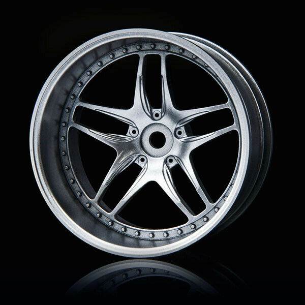 1/10 scale mst fb style rc drift wheels set of 4