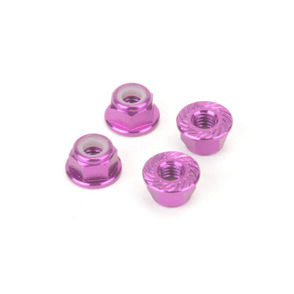 monkeyking m4 aluminium serrated nyloc RC wheel nuts 7mm