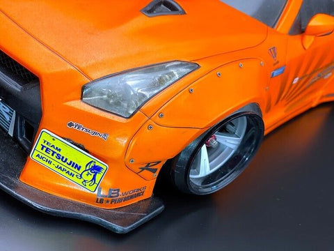 Tetsujin, 1/10 RC Car Scale Registration Plate TT-7510