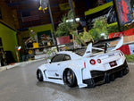 1/10 RC Nissan R35 GT-R LB Works GT Tetsujin Bodyshell, Clear-Unpainted 