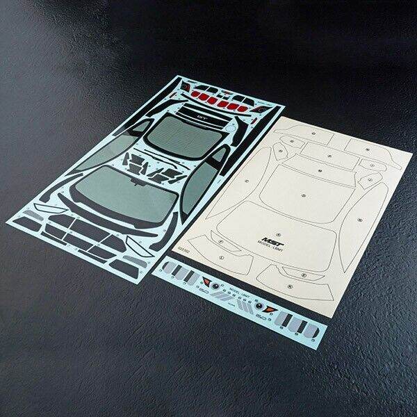 rc drift body mst 720017 mustang wide body shell