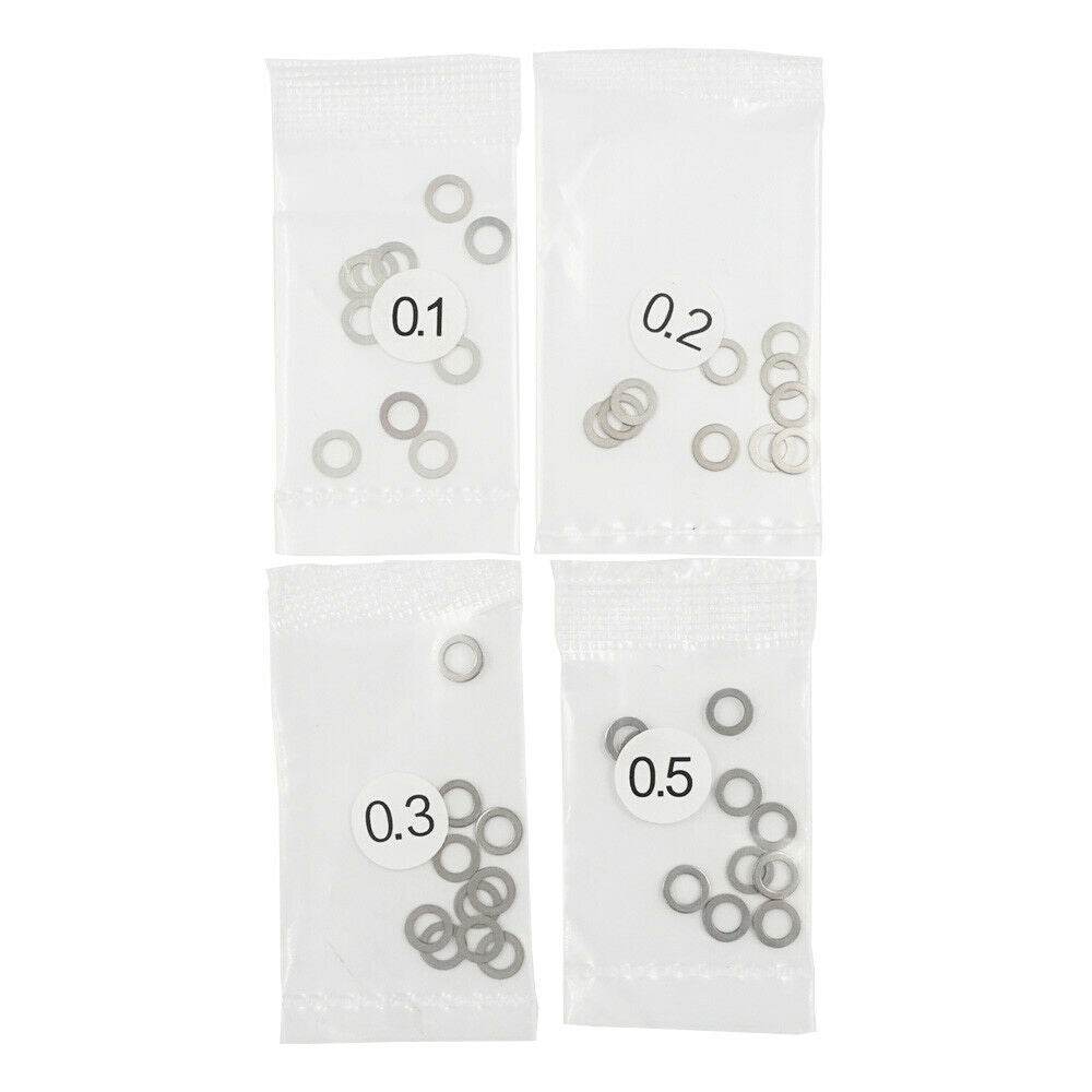 rc car stainless steel shim washer set - various sizes