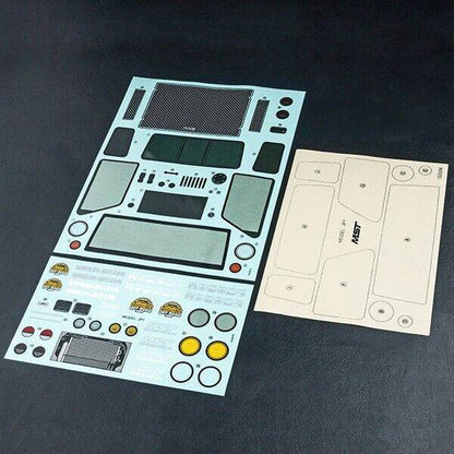 MST JP1 Jeep RC Body Shell 720007 - 1/10 Clear (313mm)