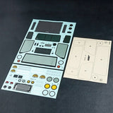 MST JP1 Jeep Clear Unpainted Body Shell 313mm #720007