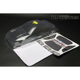 APlastics Nissan S13 RC Car Body Shell, Clear Unpainted, 205mm -