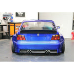 APlastics BMW E36 Compact 1:10 RC Car Body Shell, Clear Unpainted, 205mm - UK