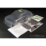 APlastics BMW E30 Coupe 1:10 RC Car Body Shell, Clear Unpainted, 196mm - UK