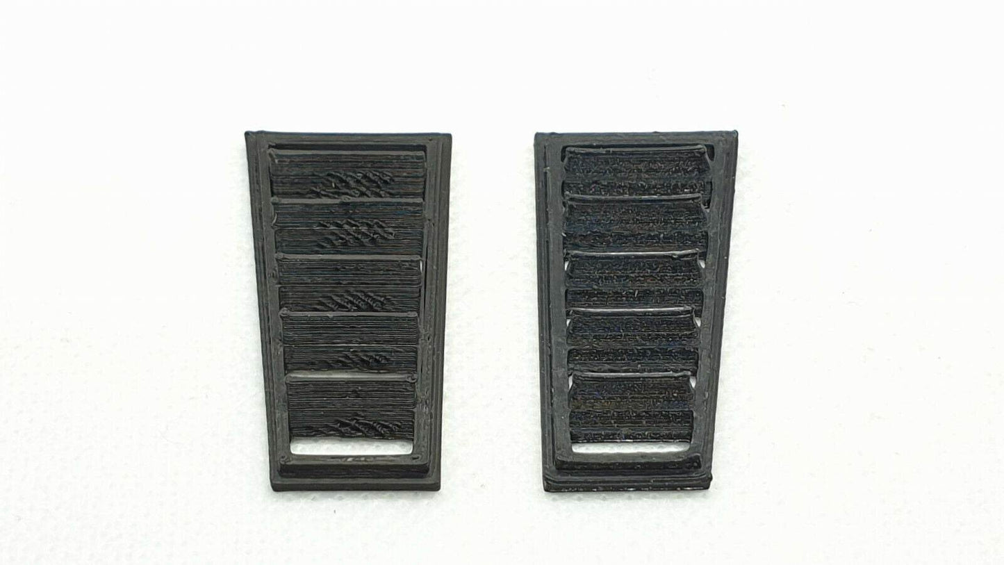 RC drift body styling part bonnet boot vent 3D printed

