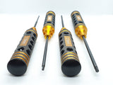 Premium RC Car Allen Hex Metric Screwdriver Set - 4pcs Tool Set