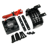 yeah racing rc car Motor Heat Sink Fan Bracket With High Speed Tornado Fan - YA-0653