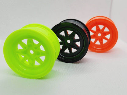 work reps style rc drift wheels 4mm offset 1/10