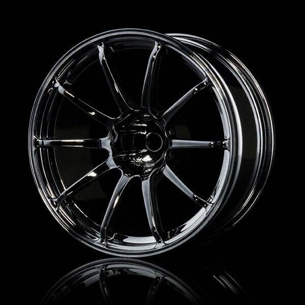 MST RS2 Style RC Drift Wheels Set, Multi-Spoke, 1/10 Scale, Various Colours