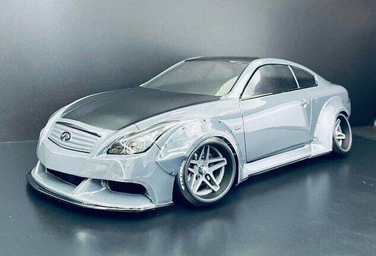 Tetsujin V36 Skyline LB 1/10 RC drift body shell 200mm