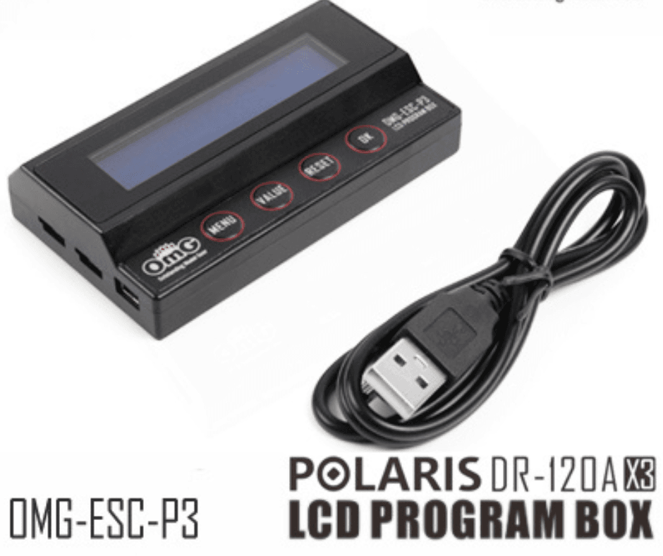 RC OMG Program Card Module For Polaris DR120AX3 Speed Controller ESC