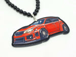 Drift Car Keyring Rear View Mirror Decoration