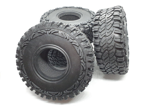 RC Crawler Tyres, Soft Compound With Foam Inserts