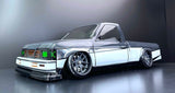 Tetsujin Nissan Datsun D21 Truck 1:10 Bodyshell, Clear-Unpainted TT-8215