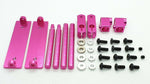 Magnetic Stealth Bodyshell Mount Set for RC cars, invisible mounting for a clean look - pink