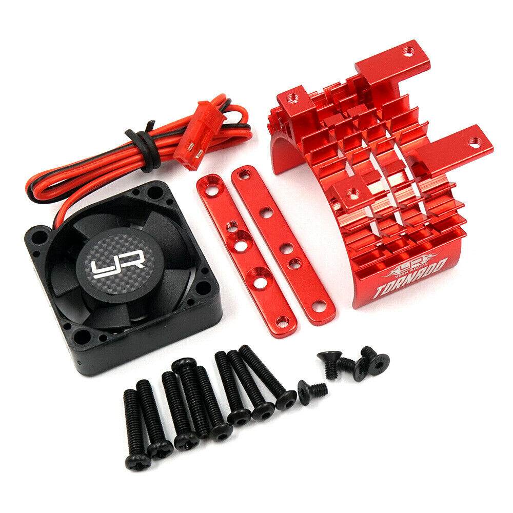 yeah racing rc car Motor Heat Sink Fan Bracket With High Speed Tornado Fan - YA-0653