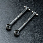 Close-up of MST 42mm CVD Great Angle Driveshaft Set #820004 for improved RC handling