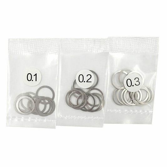 rc car stainless steel shim washer set - various sizes