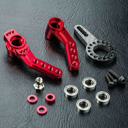 Close-up of MST RMX 2.5 Aluminium Steering Arm Wiper Set #210589 for enhanced RC steering precision