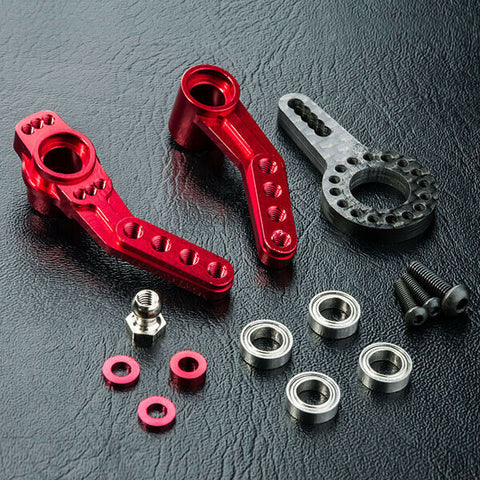 Close-up of MST RMX 2.5 Aluminium Steering Arm Wiper Set #210589 for enhanced RC steering precision