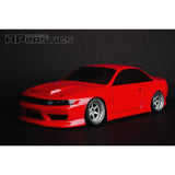 APlastics Nissan S14 Odyvia RC Car Boby Shell, Clear Unpainted, 197mm - UK