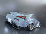 Tetsujin Nissan Skyline V36 LB Bodyshell, 200mm, Clear-Unpainted TT-8212