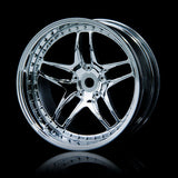 MST FB Style Wheels 4pcs Set - Available in various colors and offsets for RC drift cars