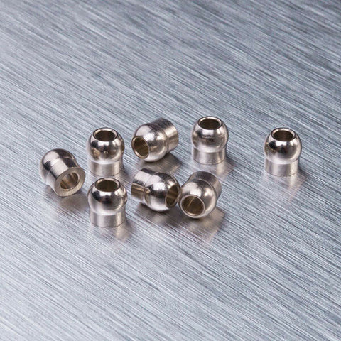 Close-up of MST Lower Arm Suspension Balls, 2.5x5mm size, #210321 for precision RC control