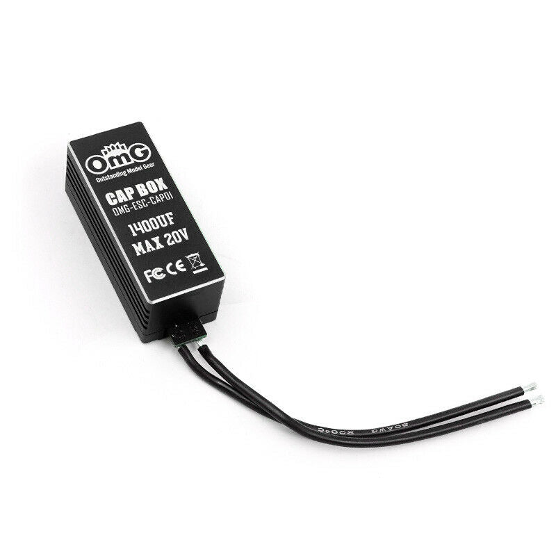 OMG 1400uF Cap Box - Black OMG 1400uF Cap Box - Black