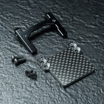 RC MST MRX GT ESC Rear Mounting Plate, Carbon #210669BK
