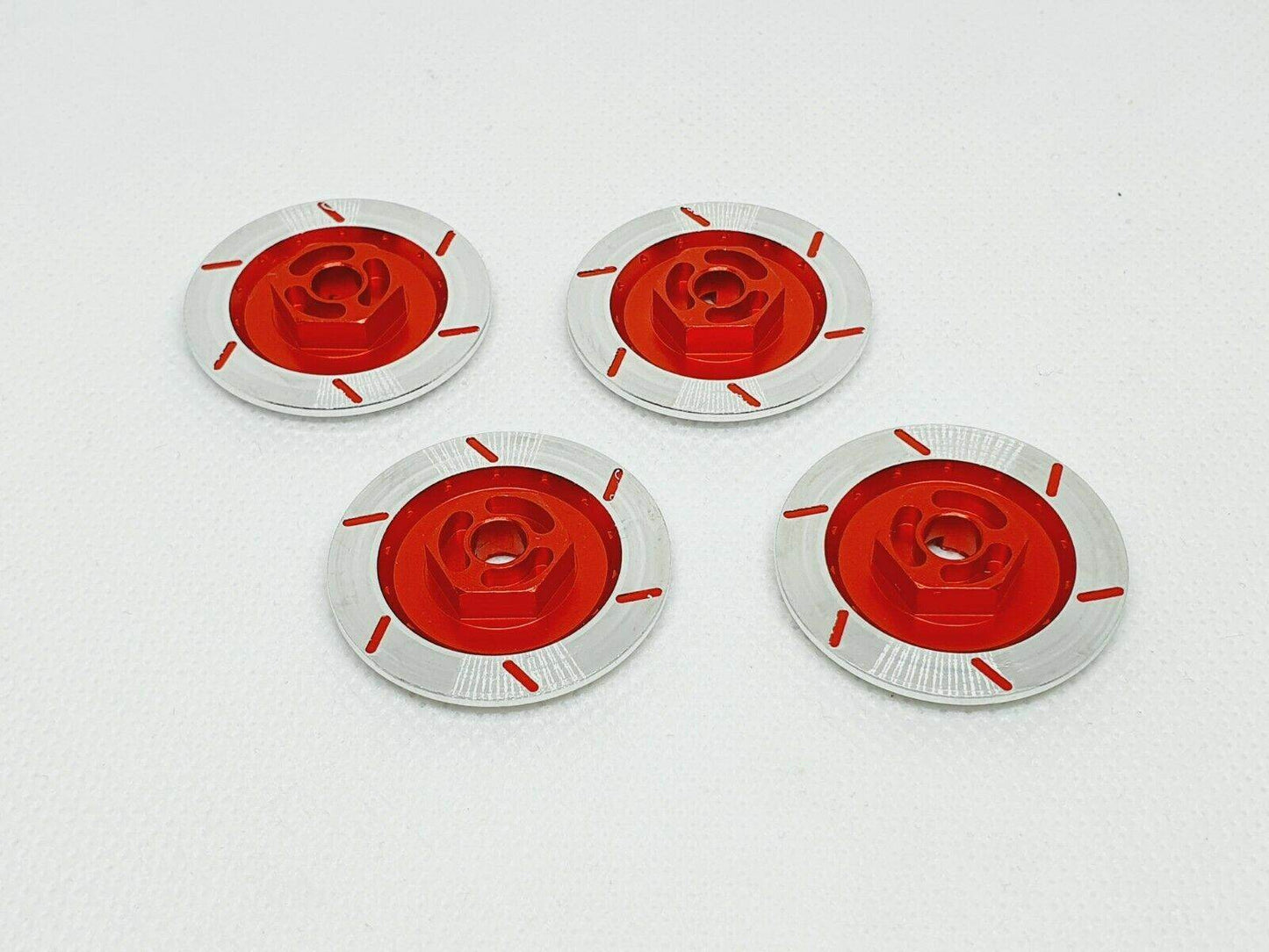 1/10 RC Brake Disc Wheel Hex Set (4pcs) - Aluminium - Various Colours