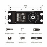 OMG RC Car Predator Low Profile Brushless Digital Steering Servo, 25T OMG-LP-16BF