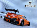 1/10 RC Nissan R35 GT-R LB Works GT Tetsujin Bodyshell, Clear-Unpainted