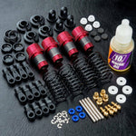 Close-up of MST TR56 Aluminium Damper Shock Set #820120 for RC suspension upgrades