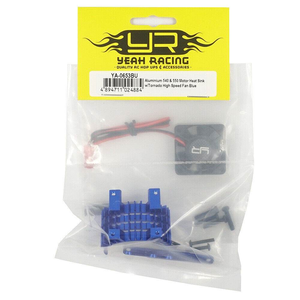 yeah racing rc car Motor Heat Sink Fan Bracket With High Speed Tornado Fan - YA-0653