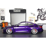 APlastics BMW M4 G82 1:10 RC Car Body Shell, Clear Unpainted, 205mm - UK