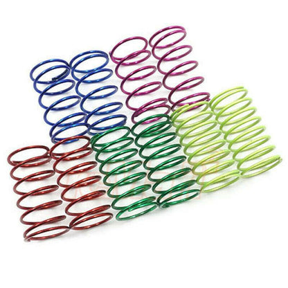 rc car suspension spring set 10pc steel 31mm 1/10 