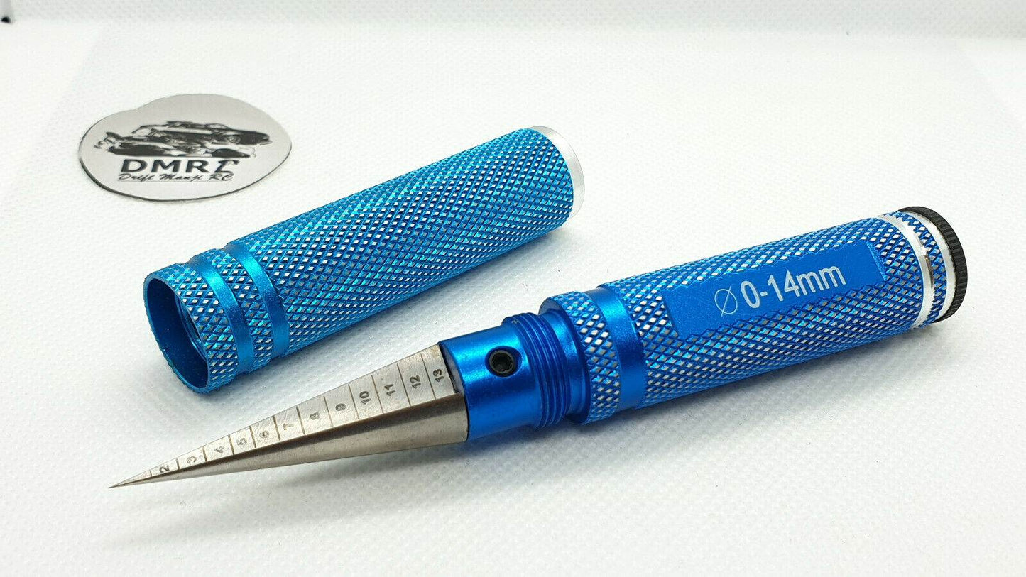 RC Car Aluminium Body Shell Hole Reaming Tool 0-14mm