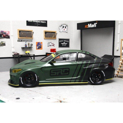 aplastics bmw m2 f22 rc drift car shell clear