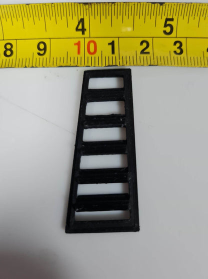 1:10 DMRC Bonnet Boot Vents, 3D Printed - Aggressive Type A